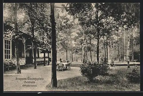 AK Zeithain, Truppenübungsplatz, Offizierspark