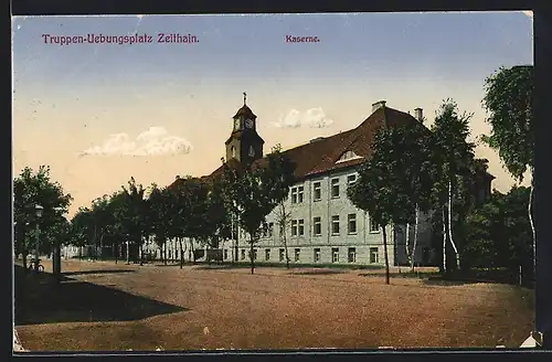 AK Zeithain, die Kaserne auf dem Truppen-Übungsplatz