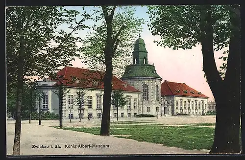 AK Zwickau i. Sa., König Albert-Museum
