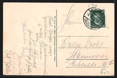 AK Buchholz / Erzg., Ortspartie