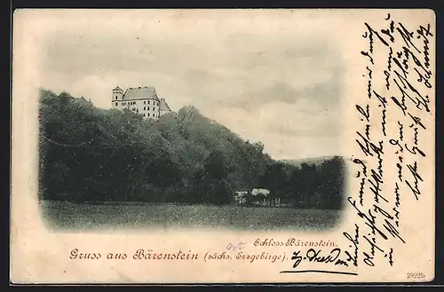 AK Bärenstein / Müglitztal, Schloss Bärenstein