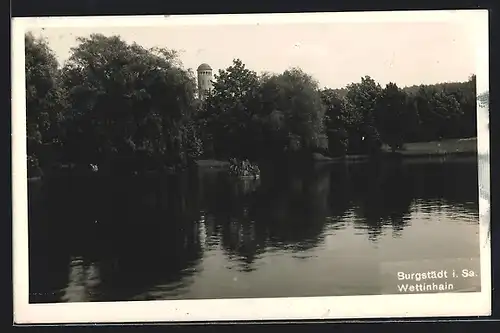 AK Burgstädt i. Sa., Wettinhain