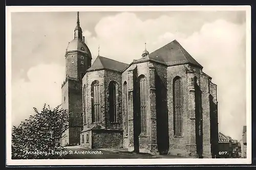 AK Annaberg i. Erzgeb., St. Annenkirche