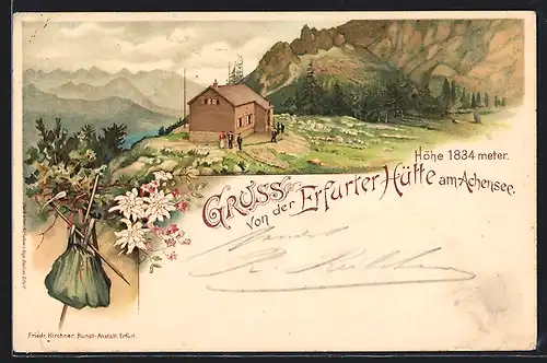 AK Erfurter Hütte, Berghütte am Achensee