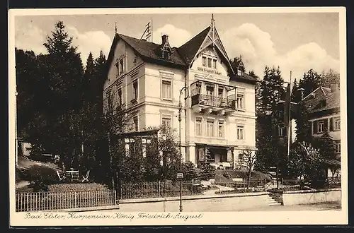 AK Bad Elster, Hotel Pension König Friedrich August