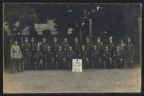 AK Minden i. W., 11. Korporalschaft Inf. Regt. 15 vom Feldzug 1914-15