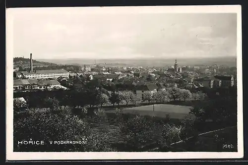 AK Horice v Podkrkonosi, Ortspanorama