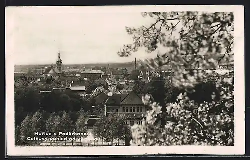 AK Horice v Podkrkonosi, Celkovy pohled od vychodu