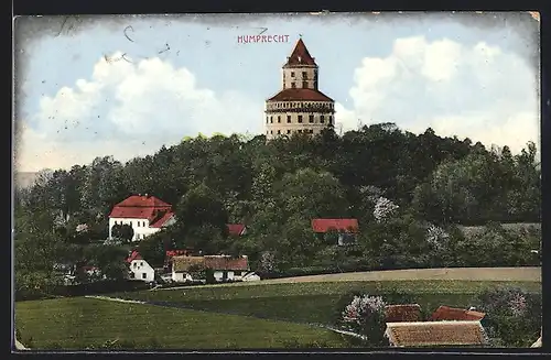 AK Sobotka, Schloss Humprecht mit Umgebung