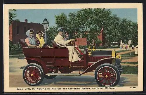 AK Dearborn, Auto Buick F (1908) im Henry Ford Museum