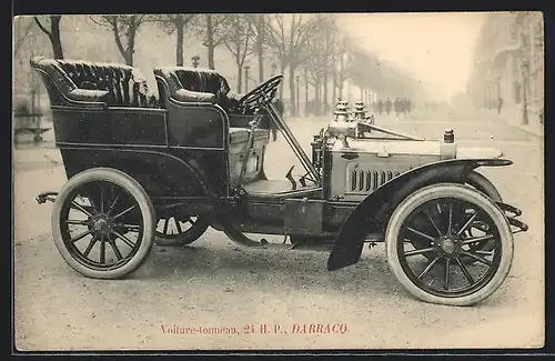 AK Auto Darracq (1905), Voiture-tonneau, 24 II. P.