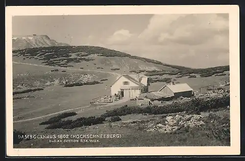 AK Dambockhaus, Berghütte und Umgebung