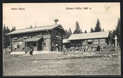 AK Eichert-Hütte, Berghütte und Hohe Wand