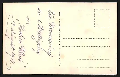 AK Eicherthütte, Berghütte an der Hohen Wand