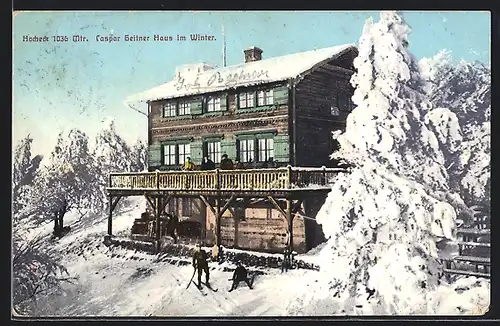 AK Caspar Geitner-Haus im Wintera.d. Hocheck