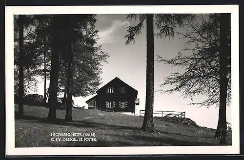 AK Hegerberg-Hütte, Berghütte Ö. T. V. Ortsgr. St. Pölten