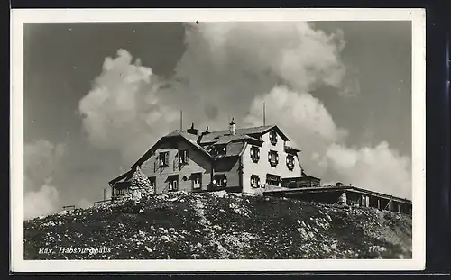 AK Habsburghaus, Berghütte an der Rax