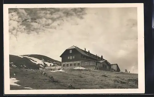 AK Karl Ludwighaus, Berghütte des Oesterreichischen Touristenklub Zentrale Wien an der Rax