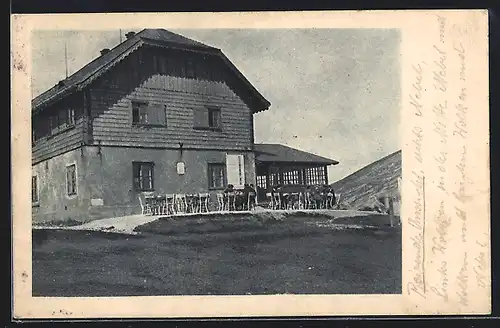 AK Karl Ludwighaus, Berghütte des Oesterreichischen Touristenklub auf der Raxalpe