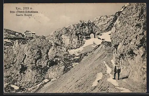 AK Otto-Schutzhaus, Berghütte am Rax