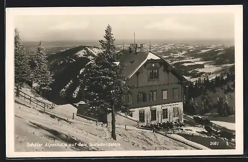 AK Schottwien, Schüler Alpenhaus auf dem Sonnwendstein