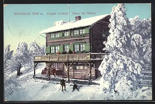 AK Caspar Geitner-Haus im Wintera.d. Hocheck
