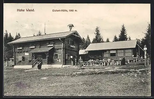 AK Eichert-Hütte, Berghütte und Hohe Wand