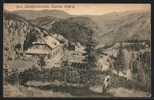 AK Speckbacherhütte, Berghütte an der Rax