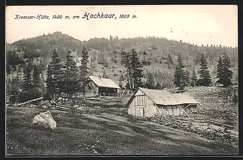 AK Kremser-Hütte, Berghütte am Hochkaar