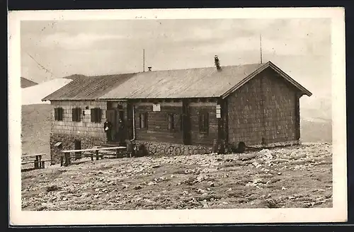 AK Fischerhütte des Österreichischen Touristenklubs am Kaiserstein, Berghütte