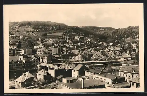AK Zelezny Brod, Blick über einen Teil der Ortschaft