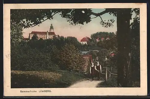 AK Lämberg, Blick auf die Sommerfrische