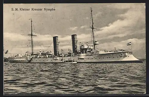 AK S. M. Kleiner Kreuzer Nymphe