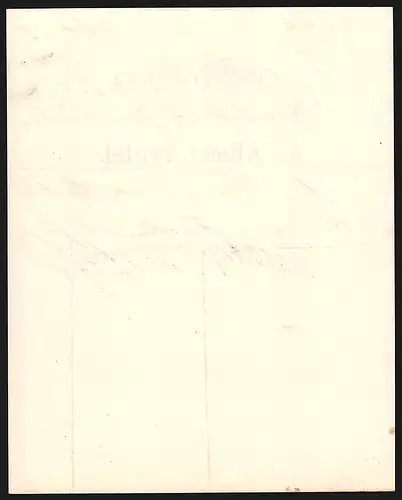 Rechnung Horb a. N. 1895, Firma Albert Teufel, Krämerladen