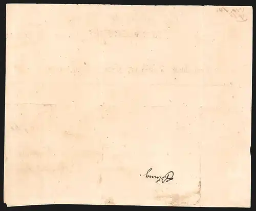 Rechnung Esslingen 1849, Jacob Fuchslocher, Kleider- und Kappenmacher