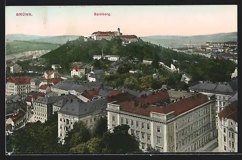 AK Brünn, Panorama mit Spielberg