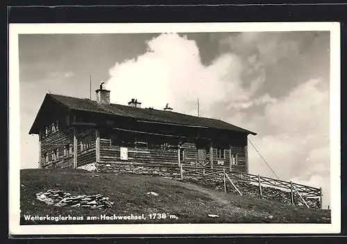 AK Wetterkoglerhaus am Hochwechsel