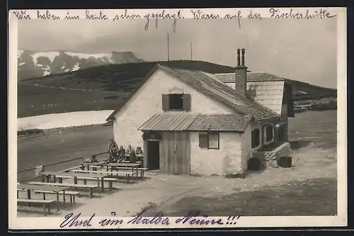 AK Damböckhaus, Berghütte auf dem Hochschneeberg