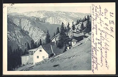 AK Baumgartnerhaus am Schneeberg