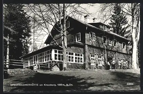 AK Speckbachhütte am Kreuzberg