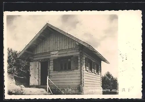 AK Buschberghütte, Aufnahme von Arthur Hauschild