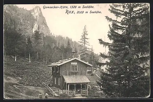 AK Gamsecker-Hütte, Berghütte an der Rax