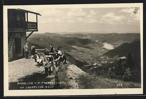 AK Ausblick von der Theresiaberghütte