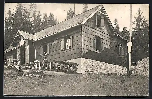 AK Herrgottschnitzerhütte am Waldeck, Hohe Wand