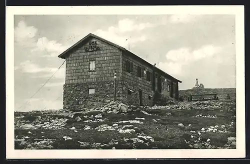 AK Fischerhütte, Berghütte des Oesterreichischen Touristenklubs am Kaiserstein