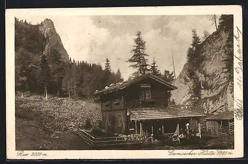 AK Gamsecker-Hütte, Berghütte auf dem Rax