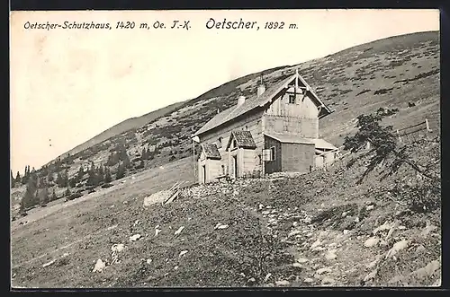 AK Oetscher-Schutzhaus, Panoramablick