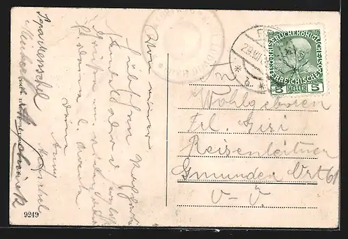 AK Habsburghaus Rax mit Alpengarten