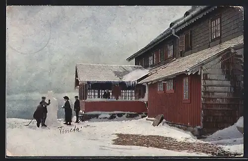 AK Carl Ludwighaus, Berghütte des Österr. Touristen-Clubs auf dem Rax