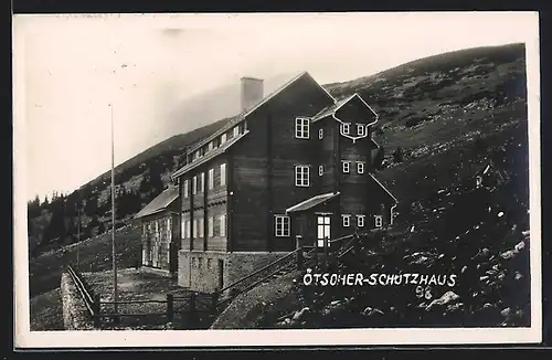 AK Ötscher-Schutzhaus am Berg